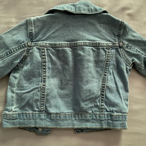 SOLD Like New Jean Jacket with Embroidered Heart 2T - Picture 4 of 4